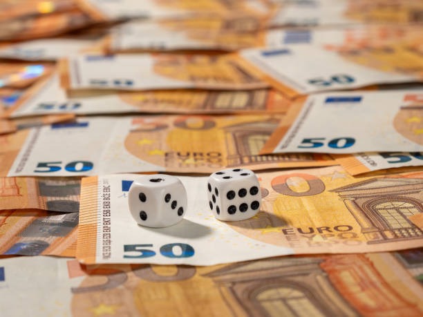 Dice Game roll results and payout display on mposport
